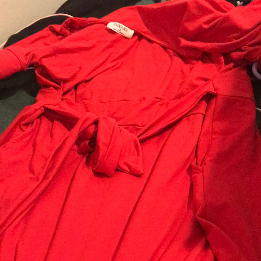 Red dress 1X